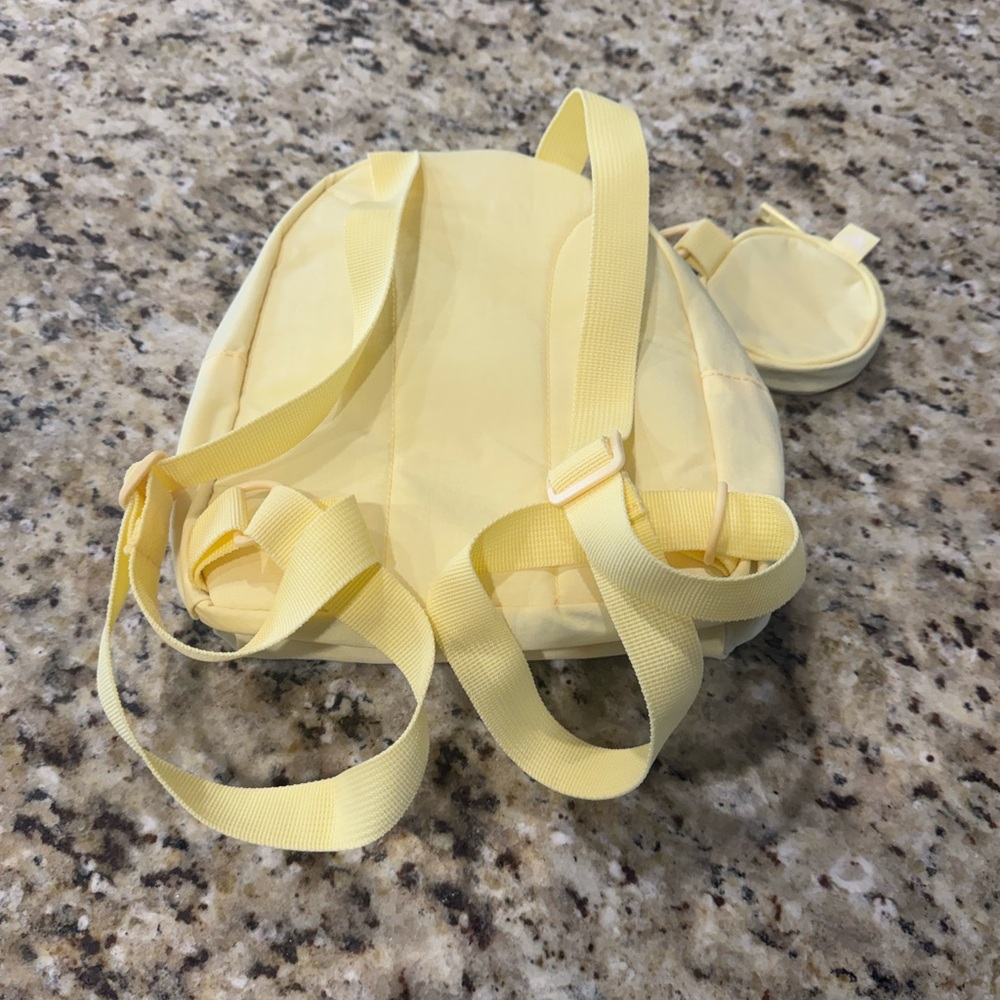 Adidas Soft Yellow Mini Backpack - image 2